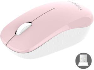 Wireless Mouse Cute Pink Pigs On Print Pattern Children. 2.4G Portable Optical Mouse with Nano USB Receiver for Kids