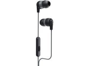 Skullcandy Inkd Wired Earbuds with Microphone  InEar Headphones  Compatible with Android iPhone iPad iPod Computer with 35mm Jack  Great for Gym Sports and Gaming  Black