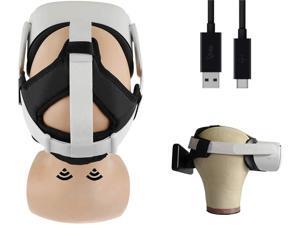 3 in 1 Padded Head Strap with Magnetic Power Bank Dock and Counter Balance for The Oculus Quest 2