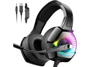 ONIKUMA Gaming Headset-PS4 Headset with Mic 7.1 Surround Sound & RGB LED Light Xbox One HeadsetGaming headphones PC Headset with Noise Canceling for PS4 PC Mac Xbox One (Adapter Not Included) ONIKUMA Gaming Headset-PS4 Headset with Mic 7.1 Surround Sound & RGB LED Light Xbox One HeadsetGaming headphones PC Headset with Noise Canceling for PS4 PC Mac Xbox One (Adapter Not Included)