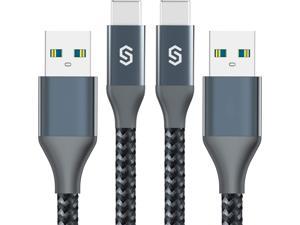 Syncwire USB Type C Cable 2Pack 59FT Nylon Braided USBC to USB 30 Charger Fast ChargingSync Cord for Samsung Galaxy S9S8Note 8 Nintendo Switch MacBook Google Pixel LG G76V30 and More