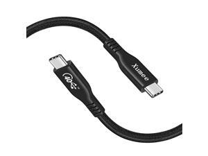 [USB-IF Certified] USB4 Cable for Thunderbolt 4 Cable, 100W Charging 40Gbps Data Transfer Single 8K Video Dual 4K Display,USB c Thunderbolt Cable for Monitor eGpu MacBook M1 Mac Mini Dell (1M)