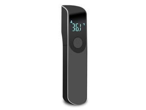 Non-contact Thermometer Forehead Infrared Electronic Thermometer Mini Household Handheld Electronic Thermometer for Adults and Kids (Black)