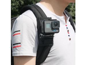 Sport Camera Backpack Clip Mount 360 Degree Rotary For Xiaomi Yi for Gopro Hero7 6 5 4 Action Camera Accessories