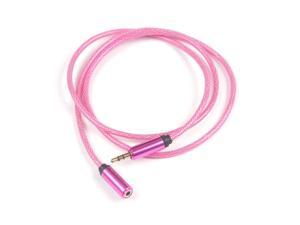5 pack 35mm Stereo Audio Headphone Extension Cable Male to Female MP3 1m 35mm audio etension cord