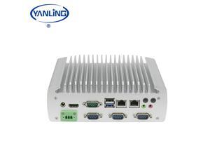 Yanling Fanless Mini PC,Industrial Computer ,Intel Celeron Quad Core J1900,Windows 10 ,DC12V,6USB 2.0,1USB3.0,2*1000M LAN,4COMCOM1?COM2 RS232/485 Optional,(4G RAM/64G SSD) Yanling Fanless Mini PC,Industrial Computer ,Intel Celeron Quad Core J1900,Windows 10 ,DC12V,6USB 2.0,1USB3.0,2*1000M LAN,4COMCOM1?COM2 RS232/485 Optional,(4G RAM/64G SSD)