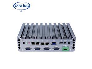 Fanless mini pc industrial computer Intel Core i5 6200U processor RS422 485 mini linux embedded pc for industrial 8GB Ram 128GB SSD Fanless mini pc industrial computer Intel Core i5 6200U processor RS422 485 mini linux embedded pc for industrial 8GB Ram 128GB SSD