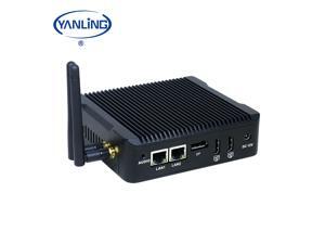 Fanless Mini PC,Intel Celeron N3160 Quad Core Dual Lan Mini Cmputer,Desktop Computer for Win 7 8 10 Linux OS with 1DP/2HDMI/2USB3.0/4USB2.0/1COM(8G RAM/128G SSD) Fanless Mini PC,Intel Celeron N3160 Quad Core Dual Lan Mini Cmputer,Desktop Computer for Win 7 8 10 Linux OS with 1DP/2HDMI/2USB3.0/4USB2.0/1COM(8G RAM/128G SSD)