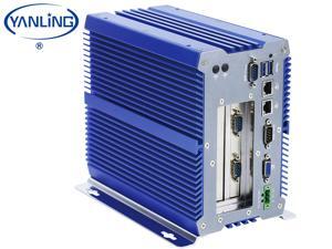 Fanless Industrial PC , Intel Celeron 3865U Rugged Computer, IPC Mini PC, Windows 10 Pro with 6 USB 9 to 36V 2 PCI or 1 PCIE 4X 1 PCI 2 Intel LAN 3G 4G WiFi Support SIM Slot 8 G RAM 128G SSD Fanless Industrial PC , Intel Celeron 3865U Rugged Computer, IPC Mini PC, Windows 10 Pro with 6 USB 9 to 36V 2 PCI or 1 PCIE 4X 1 PCI 2 Intel LAN 3G 4G WiFi Support SIM Slot 8 G RAM 128G SSD
