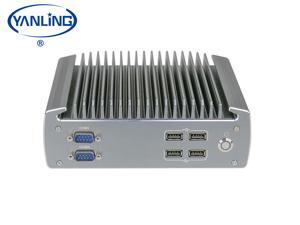 Yanling Industrial Mini Computer, Fanless Indsustrial PC,Intel i5-6200U ,Rugged Desktop PC With VGA, HD,6COM,6USB, Intel HD Graphics 510/520,- Barebone system (NO RAM,NO SSD,NO OS) Yanling Industrial Mini Computer, Fanless Indsustrial PC,Intel i5-6200U ,Rugged Desktop PC With VGA, HD,6COM,6USB, Intel HD Graphics 510/520,- Barebone system (NO RAM,NO SSD,NO OS)