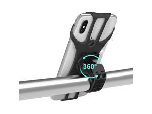Minthouz Bike Phone Mount, 360 Rotation Silicone Bicycle Phone Holder, Universal Motorcycle Handlebar Mount for iphone 12 Pro/12/11/X, Samsung Galaxy S20 Google Pixel, etc. 4.5''-7'' Phones Minthouz Bike Phone Mount, 360 Rotation Silicone Bicycle Phone Holder, Universal Motorcycle Handlebar Mount for iphone 12 Pro/12/11/X, Samsung Galaxy S20 Google Pixel, etc. 4.5''-7'' Phones