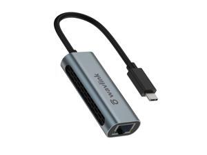 USB C to Ethernet Adapter, Wavlink 2.5G Gigabit Ethernet LAN Network Adapter, RJ45 to USB-C/Thunderbolt 3 to 2.5G Gigabit Ethernet Adapter, Compatible with MacBook Pro, MacBook Air, Surface and More