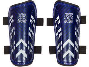 55 Sport Eclipse Lite Ventilated Football Shin Guards - Midnight Blue - Small 55 Sport Eclipse Lite Ventilated Football Shin Guards - Midnight Blue - Small