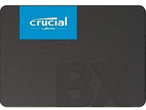 Crucial BX500 240 GB CT240BX500SSD1-Up to 540 MB/s (Internal SSD, 3D NAND, SATA, 2.5 Inch) Crucial BX500 240 GB CT240BX500SSD1-Up to 540 MB/s (Internal SSD, 3D NAND, SATA, 2.5 Inch)