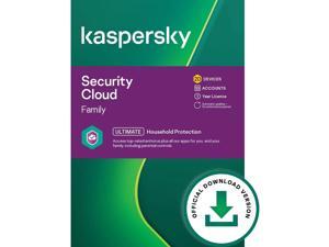 Kaspersky Security Cloud - Family | 20 Devices | 1 Year | Antivirus, Secure VPN and Password Manager Included | PC/Mac/iOS/Android | Online Code