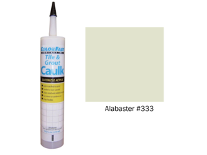 ColorFast Colored Caulk made to match CBP Alabaster - Sanded Texture ColorFast Colored Caulk made to match CBP Alabaster - Sanded Texture