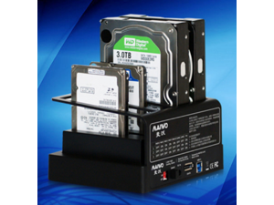 MAIWO quad-bay 2.5"/3.5" USB to SATA HDD  docking with RAID 0/3/5/10/,super-speed to 5Gbps?support HDD to 64TB