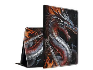 BFSEROBJ Case for Kindle Fire HD 10 Tablet 101 7th9th Generation 20172019 Release Lightweight Smart Case PU Leather Adjustable Stand Protective Cover with Auto WakeSleep  China Dragon
