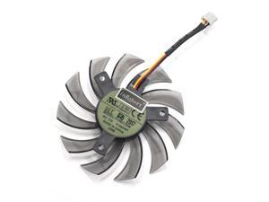 Everflow T128010SM 75mm 3Pin 3Wire Cooler Fan Replace For Gigabyte GTX580 GTX670 560TI R9 280X HD5870 5770 Graphics Card Everflow T128010SM 75mm 3Pin 3Wire Cooler Fan Replace For Gigabyte GTX580 GTX670 560TI R9 280X HD5870 5770 Graphics Card