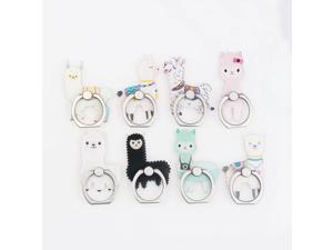 Arrival 1 Piece Top Quality ABS Mobile Phone Finger Ring Holder Stand Lovely Cartoon Sheep suporte celular for iPhone Xiaomi