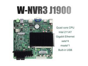 W-NVR3-4S Black Group Hui NAS motherboard IPFS mining machine 4 SATA hard disk storage J1900 low power consumption mute W-NVR3-4S Black Group Hui NAS motherboard IPFS mining machine 4 SATA hard disk storage J1900 low power consumption mute