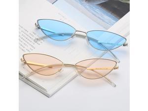 Cat Eye Small Sunglasses Women 2020 Cateye Candy Color Glasses Eyewear Brand Designer Retro Sun Glasses Female