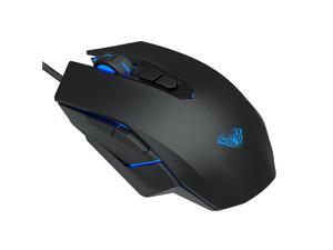 AULA S50 Professional Gaming Mouse 2400DPI Programmable Wired Optical Computer Mice, USB Interface AULA S50 Professional Gaming Mouse 2400DPI Programmable Wired Optical Computer Mice, USB Interface