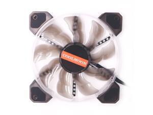 Coolmoon HX RGB Case Cooling Fan 120mm Small 6 Pin PC Fan Mute Radiator Colorful Color Changing Luminous Computer Case Cooler Fans Coolmoon HX RGB Case Cooling Fan 120mm Small 6 Pin PC Fan Mute Radiator Colorful Color Changing Luminous Computer Case Cooler Fans
