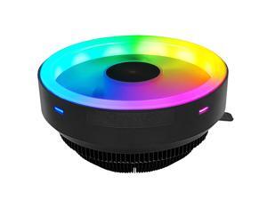 Coolmoon GY RGB CPU Cooling Fan 120mm Small 3 Pin Silent Raditor for Intel LGA 775 115X AMD AM3 PC Computer Cooler Fan Coolmoon GY RGB CPU Cooling Fan 120mm Small 3 Pin Silent Raditor for Intel LGA 775 115X AMD AM3 PC Computer Cooler Fan