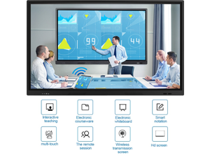 4K display interactive meeting room large led writing smart interactive whiteboard tablet for remote video conferences 4K display interactive meeting room large led writing smart interactive whiteboard tablet for remote video conferences