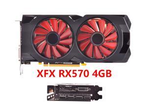 XFX Video Card RX 570 4GB 256Bit GDDR5 Graphics Cards for AMD RX 500 series VGA Cards RX570 DisplayPort 470 480 580 560 XFX Video Card RX 570 4GB 256Bit GDDR5 Graphics Cards for AMD RX 500 series VGA Cards RX570 DisplayPort 470 480 580 560