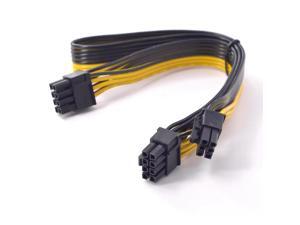 PCIe 6Pin to 2 port 8pin Power supply Cable PCI express Graphics Card Dual 6+2 pin male to 6 Pin Extension Cord Mining Machine PCIe 6Pin to 2 port 8pin Power supply Cable PCI express Graphics Card Dual 6+2 pin male to 6 Pin Extension Cord Mining Machine