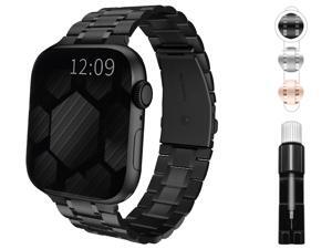 Compatible with apple Watch 38mm 40mm 42mm 44mm band, suitable for iWatch 6/SE/5/4/3/2/1 series, metal stainless steel strap with replaceable bracelet for men/women Compatible with apple Watch 38mm 40mm 42mm 44mm band, suitable for iWatch 6/SE/5/4/3/2/1 series, metal stainless steel strap with replaceable bracelet for men/women