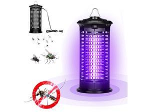 GLOUE 6pcs Bug Zapper Electric Flies Pests Trap Indoor Mosquito Blue Light 