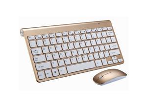 Wireless MINI Keyboard and Mouse Set for Mac Mini MD388 Desktop WT HS 