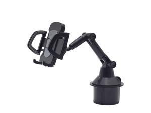 Upgraded Version Adjustable Car Mount Cup Cradle Phone Holder Long Neck For Apple iPhone 13 / 13Pro / 13 Pro Max / 13mini/ Samsung Galaxy S21 / 21+ / S20 / S20+/ Cell Phone Universal