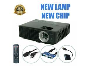 Refurbished Dell 1420X DLP Projector  New Chip  New Lamp 2700 ANSI bundle Accessories