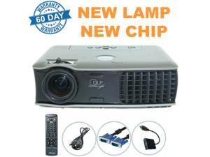 Refurbished Dell 2400MP DLP Projector NEW Lamp  NEW Chip 3000 ANSI HD 1080i