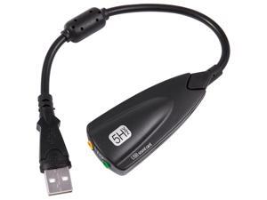 3.5mm Mic Earphone Socket 7.1 Channel 3D Sound Card Adapter Cable 3.5mm Mic Earphone Socket 7.1 Channel 3D Sound Card Adapter Cable