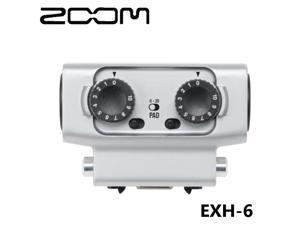 Zoom EXH-6 Dual XLR/TRS Combo Input Capsule microphone for H5, H6, U-44, F4 and F8 Portable Digital Recorder
