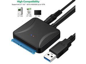 USB 3.0 to SATA III Hard Drive Adapter for 3.5 Inch HDD/SSD Hard Drive Disk USB 3.0 to SATA III Hard Drive Adapter for 3.5 Inch HDD/SSD Hard Drive Disk