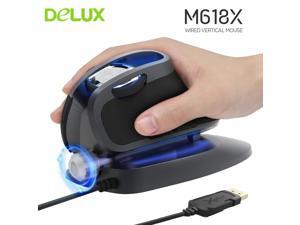 M618X Wired Ergonomic Vertical Mouse USB LED Light Laser Gaming Computer 6D 4000 DPI For Overwatch Laptop PC M618X Wired Ergonomic Vertical Mouse USB LED Light Laser Gaming Computer 6D 4000 DPI For Overwatch Laptop PC