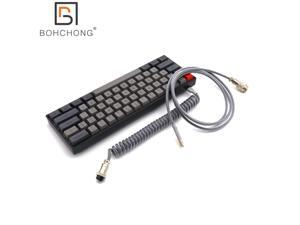 SK61 mechanical keyboard & USB Coiled Cable NKRO Gateron optical switch 60% Wired Gaming hot swapping socket rgb leds type-c pcb SK61 mechanical keyboard & USB Coiled Cable NKRO Gateron optical switch 60% Wired Gaming hot swapping socket rgb leds type-c pcb