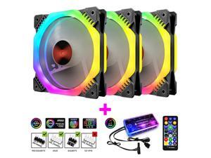 Coolmoon 120mm 6Pin PC Cooling Fan Multilayer Backlight Adjustable RGB Light Silent Computer Cooler Cooling Fan For CPU with Music Controller(3PCS) Coolmoon 120mm 6Pin PC Cooling Fan Multilayer Backlight Adjustable RGB Light Silent Computer Cooler Cooling Fan For CPU with Music Controller(3PCS)
