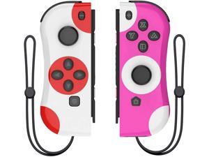 GCHT Wireless Controller for Nintendo Joycon Switch, Macro Button/Turbo/Vibration/Motion Functions, L/R Switch Controller Joypad, Nintendo Switch Controllers for Joy Con (Red and Blue) GCHT Wireless Controller for Nintendo Joycon Switch, Macro Button/Turbo/Vibration/Motion Functions, L/R Switch Controller Joypad, Nintendo Switch Controllers for Joy Con (Red and Blue)