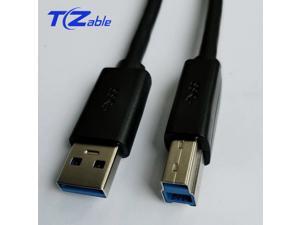 High Speed USB Printer Cable USB Type B Male to A Male USB 3.0 Printer Cord For Canon Epson HP ZJiang Printer DAC USB B Cable High Speed USB Printer Cable USB Type B Male to A Male USB 3.0 Printer Cord For Canon Epson HP ZJiang Printer DAC USB B Cable