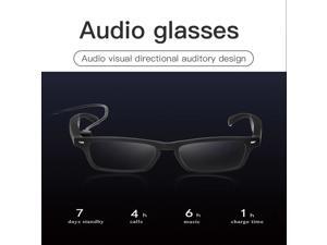 Smart Glasses Non Bone Conduction Bluetooth Audio Headphone With Mic Eye Protection Blue Light Proof Lenses Driving Sunglasses Smart Glasses Non Bone Conduction Bluetooth Audio Headphone With Mic Eye Protection Blue Light Proof Lenses Driving Sunglasses