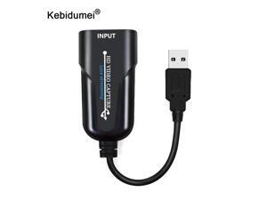 kebidumei USB 3.0 Video Capture Device Grabber Recorder HD USB Video Capture Card for PS4 DVD Camera Live Streaming kebidumei USB 3.0 Video Capture Device Grabber Recorder HD USB Video Capture Card for PS4 DVD Camera Live Streaming