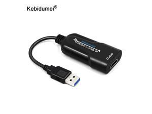 kebidumei HD USB Video Capture Card USB 3.0 Video Capture Device Grabber Recorder for PS4 DVD Camera Live Streaming kebidumei HD USB Video Capture Card USB 3.0 Video Capture Device Grabber Recorder for PS4 DVD Camera Live Streaming