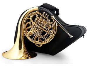 Newest Beautiful Bach French Horn Double 4 Keys F/Bb Brass Musical instrument with case Newest Beautiful Bach French Horn Double 4 Keys F/Bb Brass Musical instrument with case